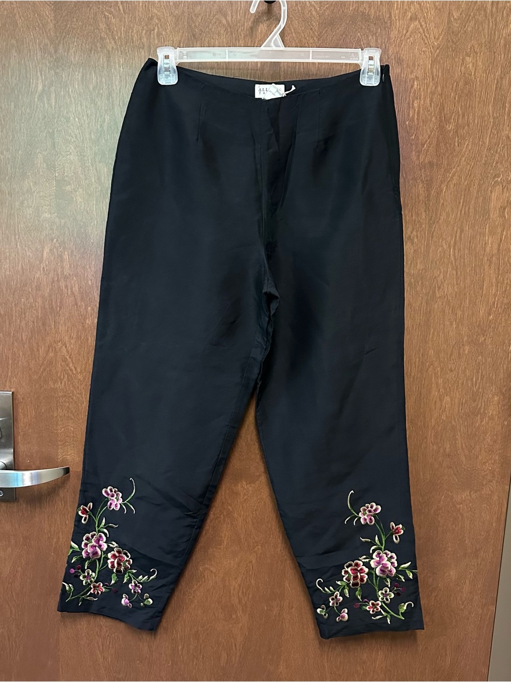 Vintage Allison Taylor 100% silk pants - NWT - women’s 10